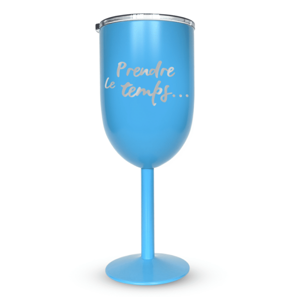 Coupe de vin de 12 oz-  Prendre le temps