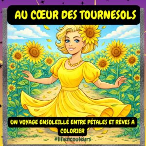 Au Cœur des Tournesols-: Un voyage ensoleillé entre pétales et rêves